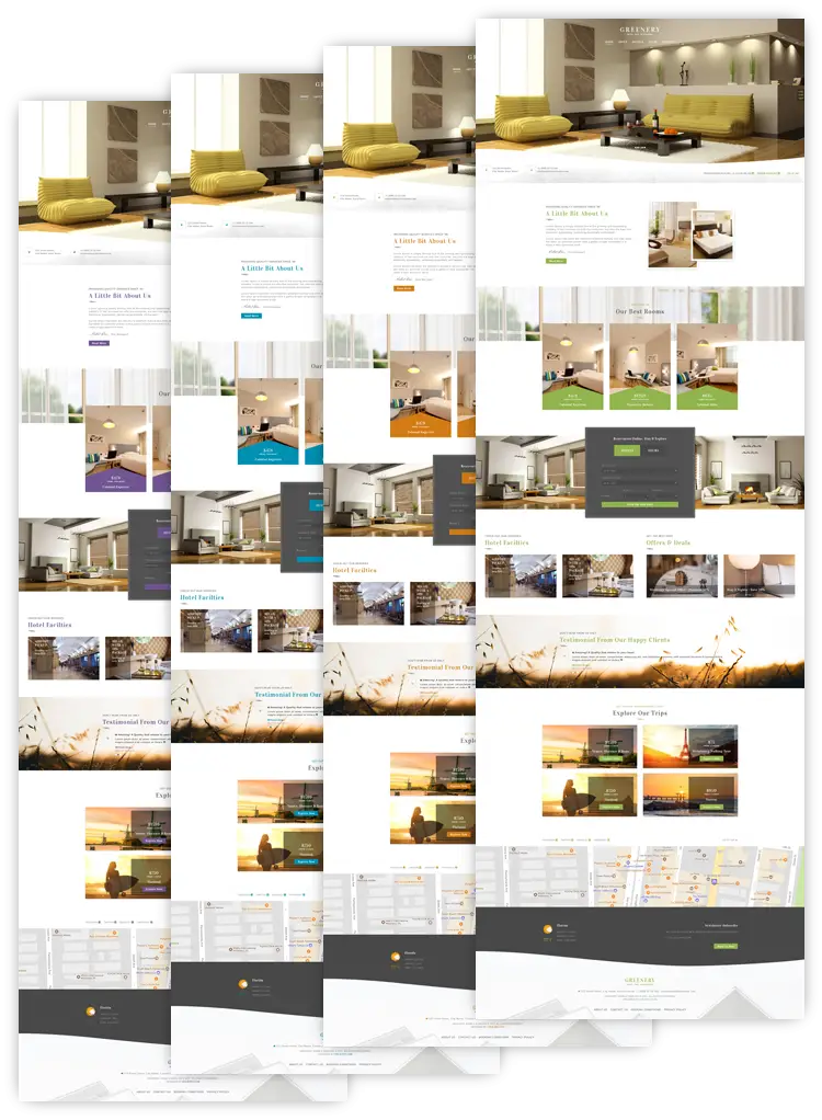 Greenery Template colors Greenery Template colors